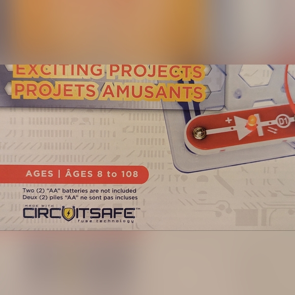 NIB Snap Circuits Junior 30 piece fun hands on learning electronics over 100 - Picture 3 of 10